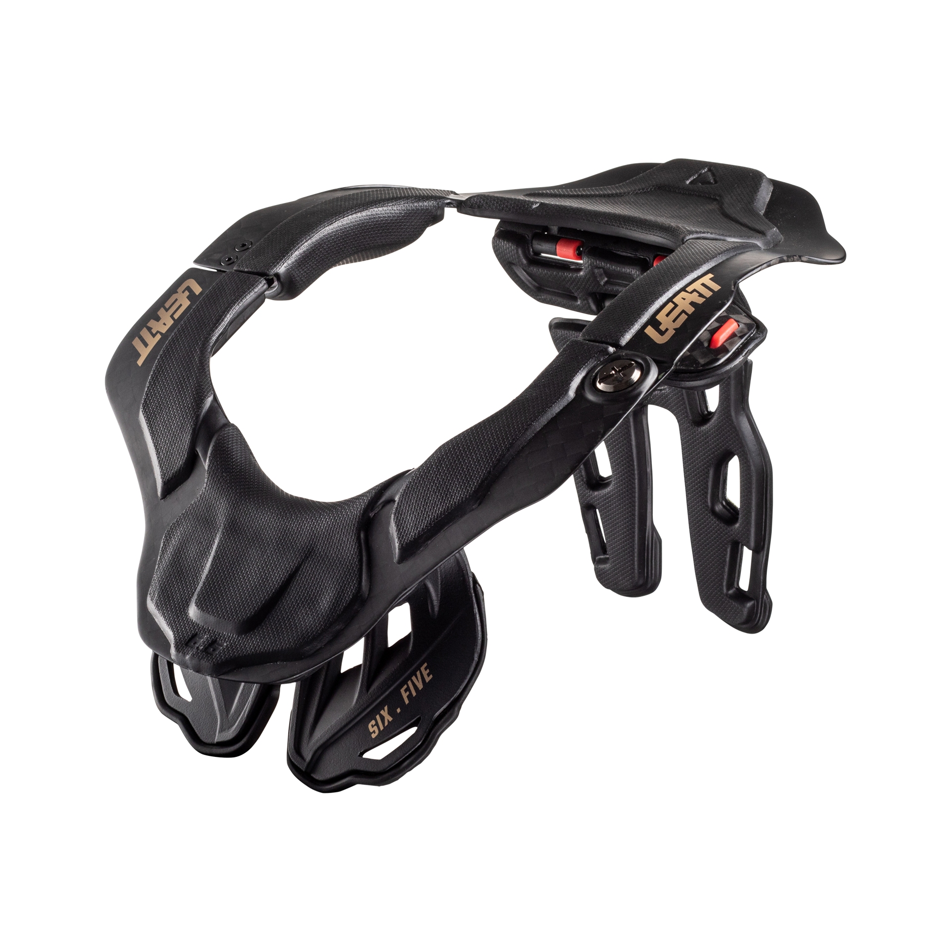 Leatt 6.5 Neck Brace - L-XL - Carbon - Image 1