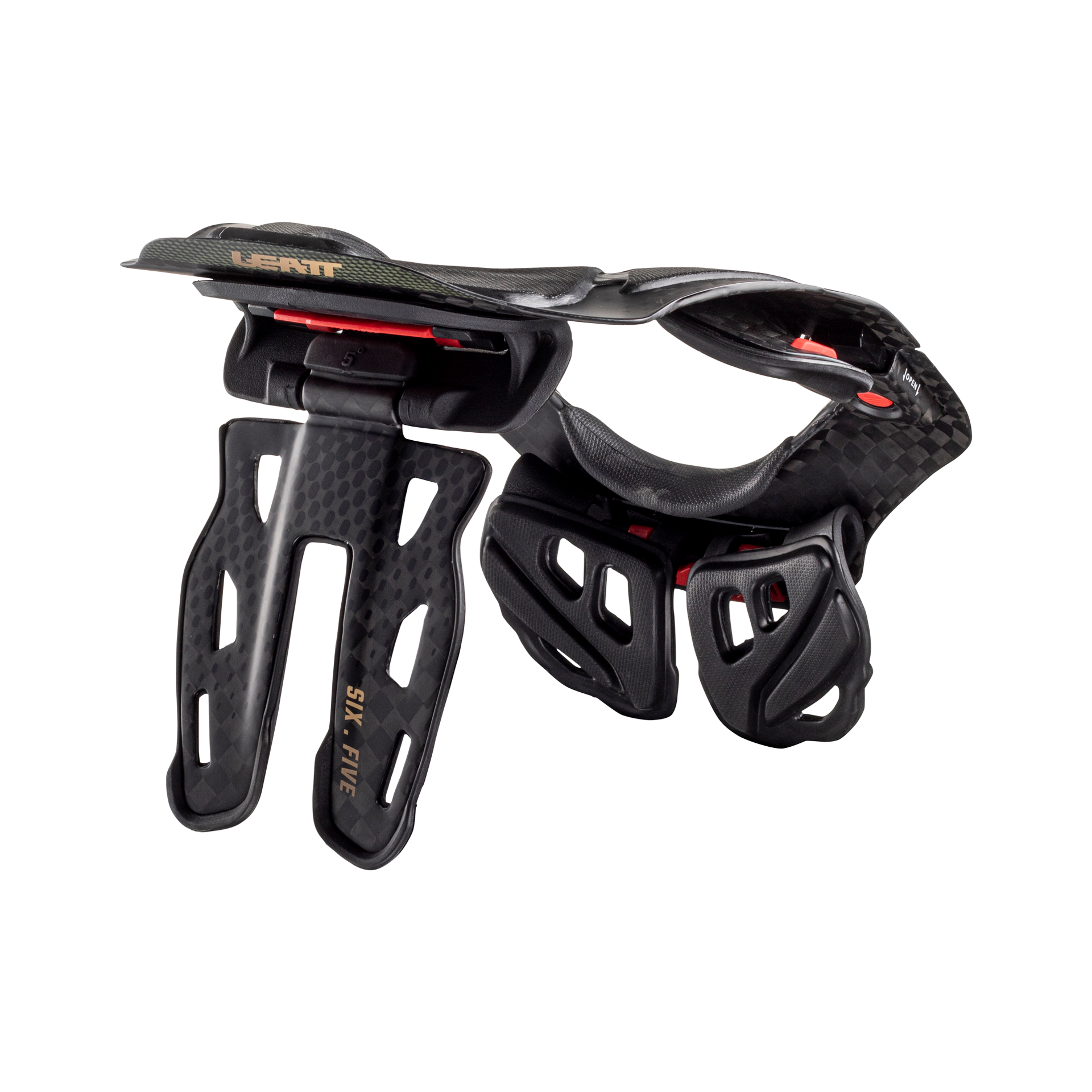 Leatt 6.5 Neck Brace - L-XL - Carbon - Image 2