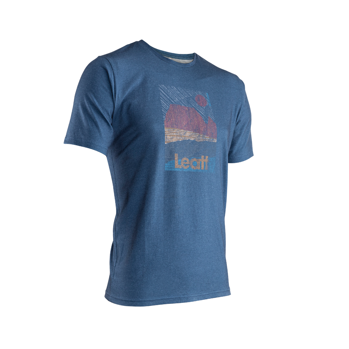 Leatt Core T-Shirt - L - Denim - Image 2