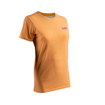 Leatt Core Women's T-Shirt - Women's S - Rust - Image 1