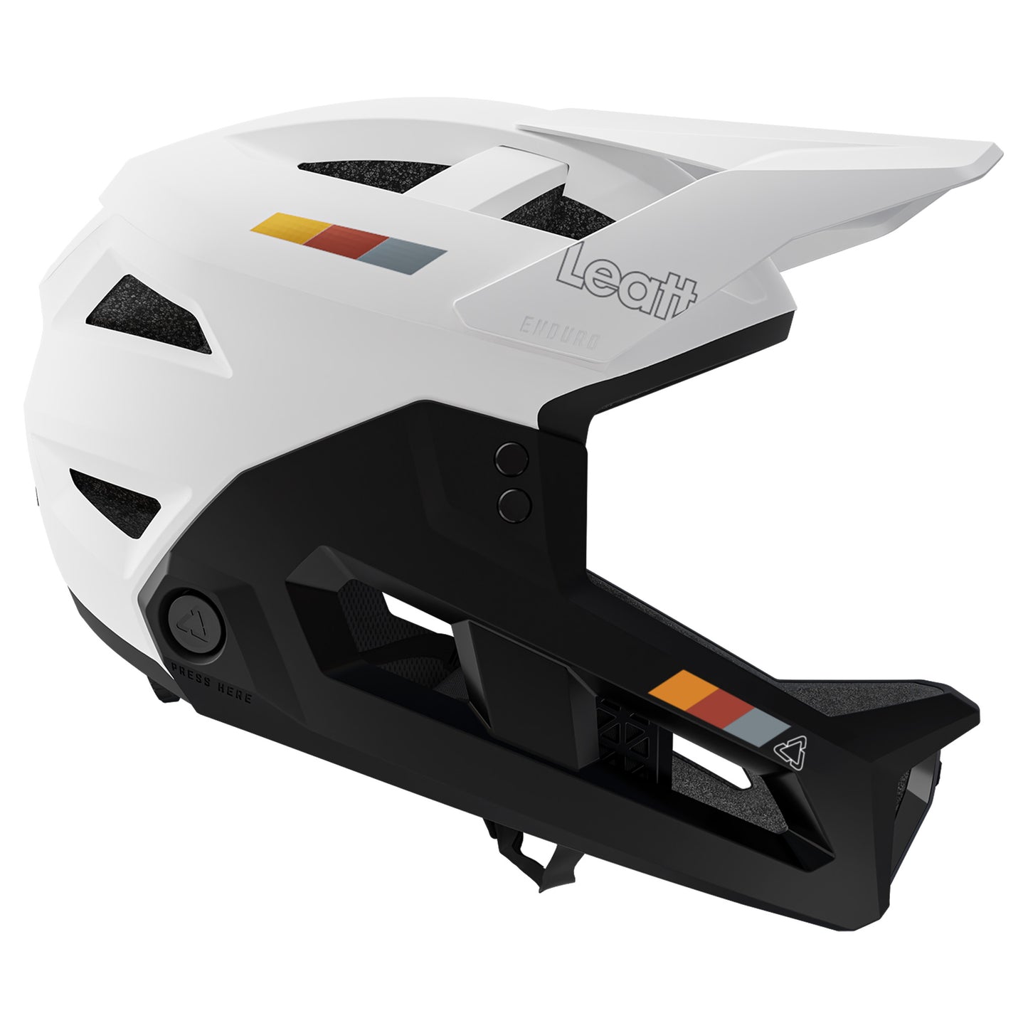 Leatt Enduro 2.0 Helmet - M - White - Image 5