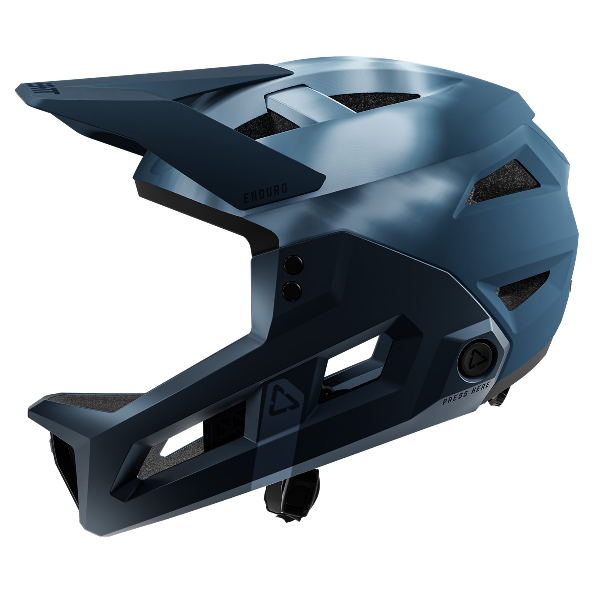 Leatt Enduro 2.0 Helmet - S - Galaxy Blue - Image 2