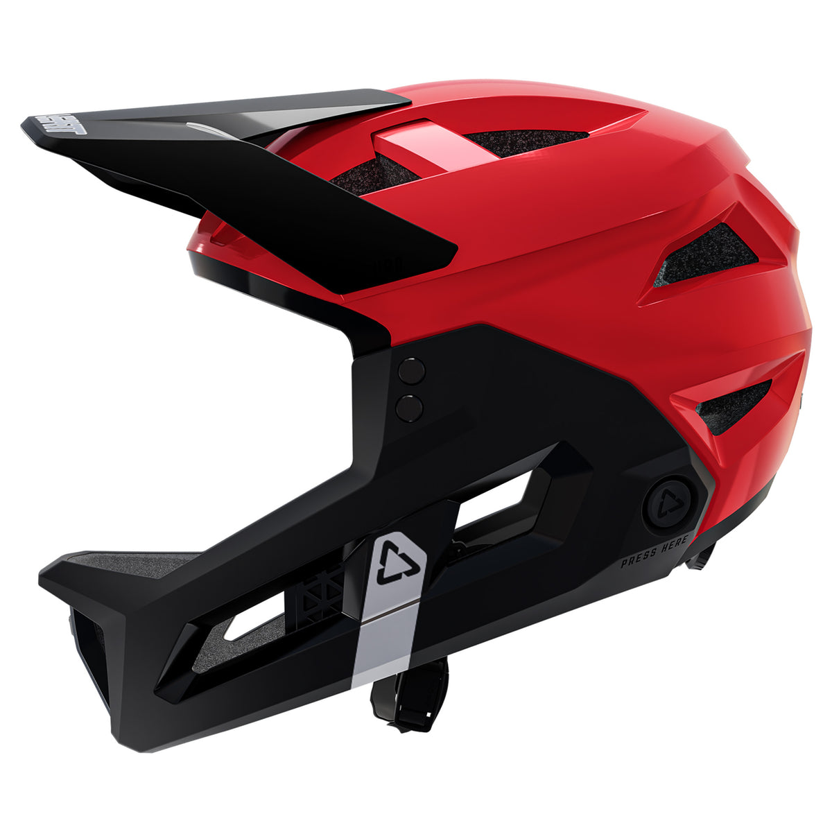 Leatt Enduro 2.0 Youth Helmet - XS - Red - Image 2