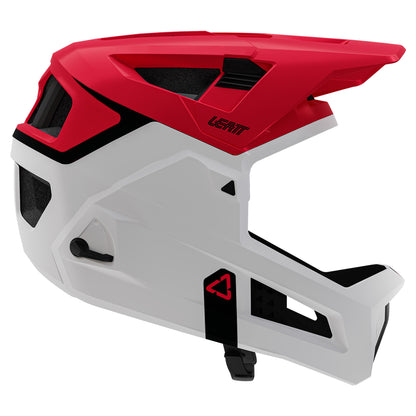 Leatt Enduro 4.0 Helmet - L - Red/White - Image 1