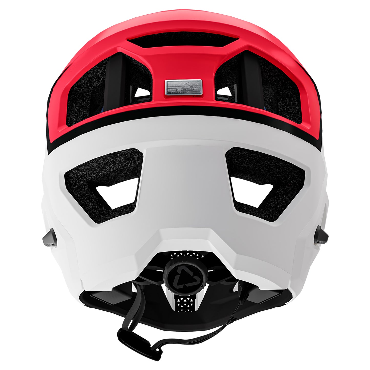 Leatt Enduro 4.0 Helmet - L - Red/White - Image 4