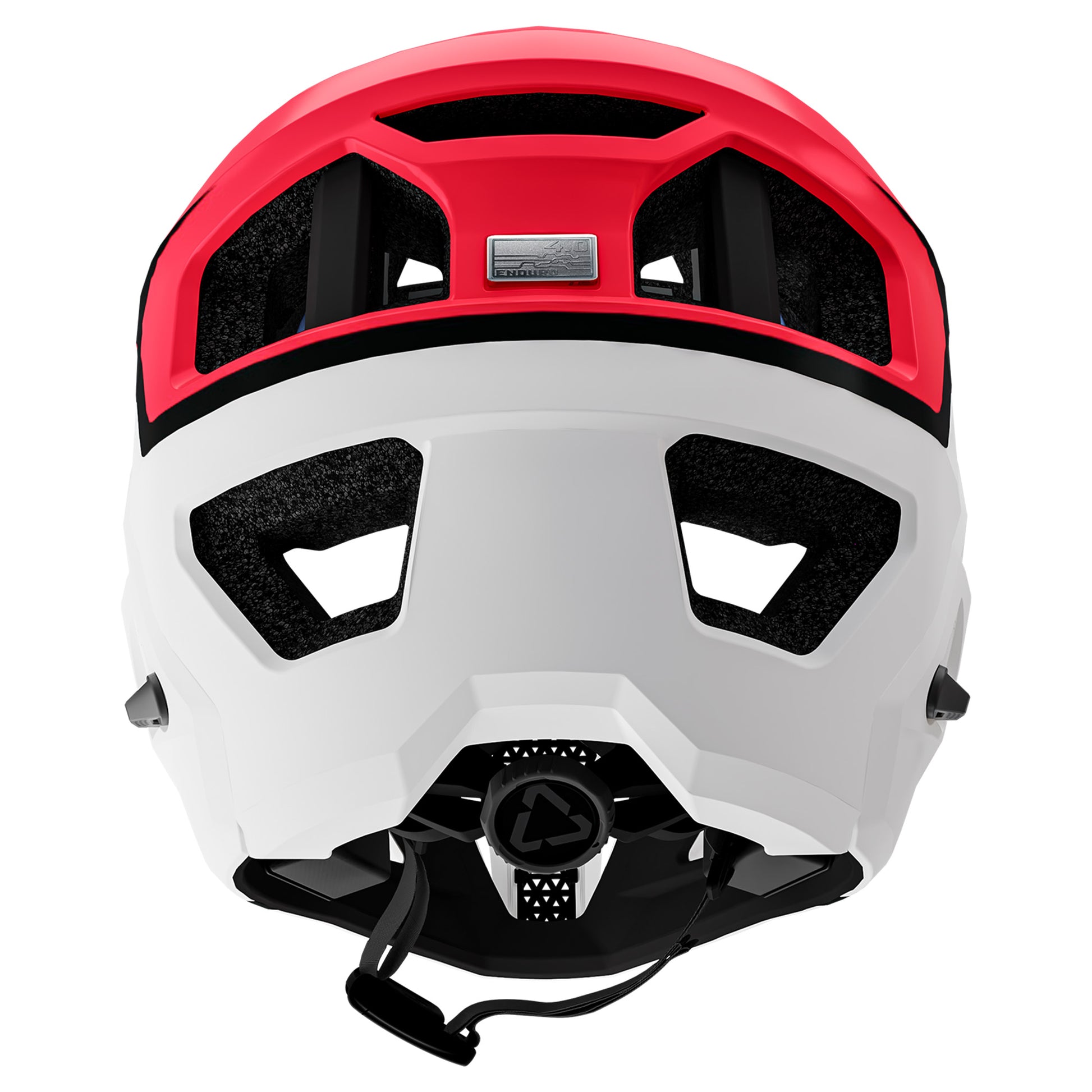 Leatt Enduro 4.0 Helmet - M - Red/White - Image 4
