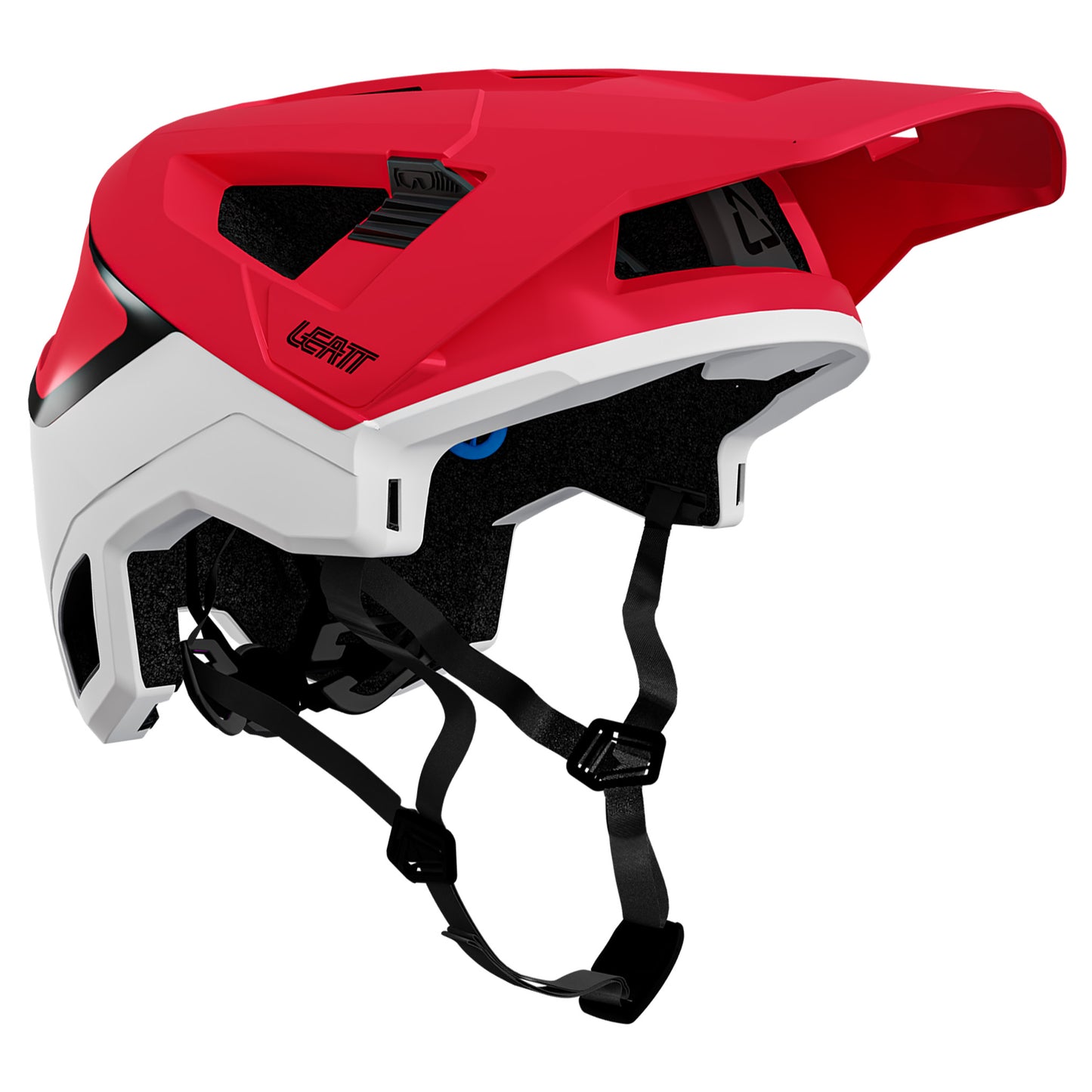 Leatt Enduro 4.0 Helmet - M - Red/White - Image 5