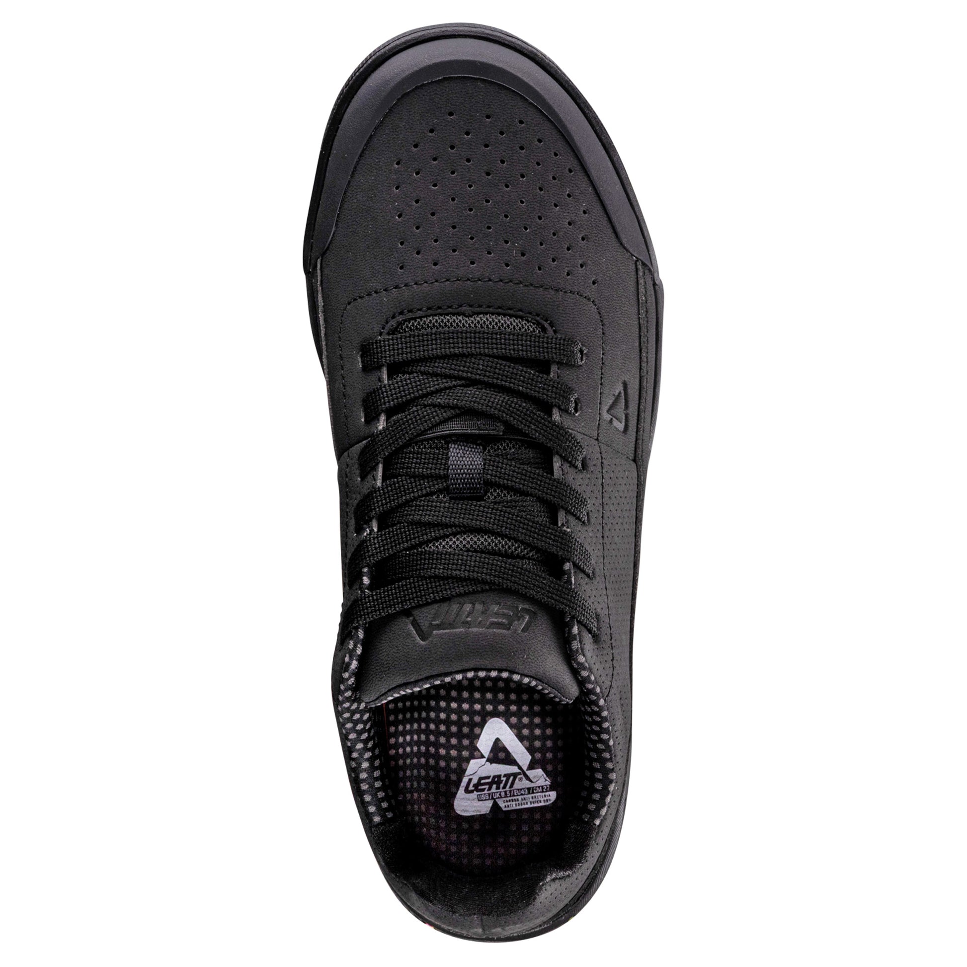 Leatt Flat 2.0 Shoes - US 10 - Black - Image 5