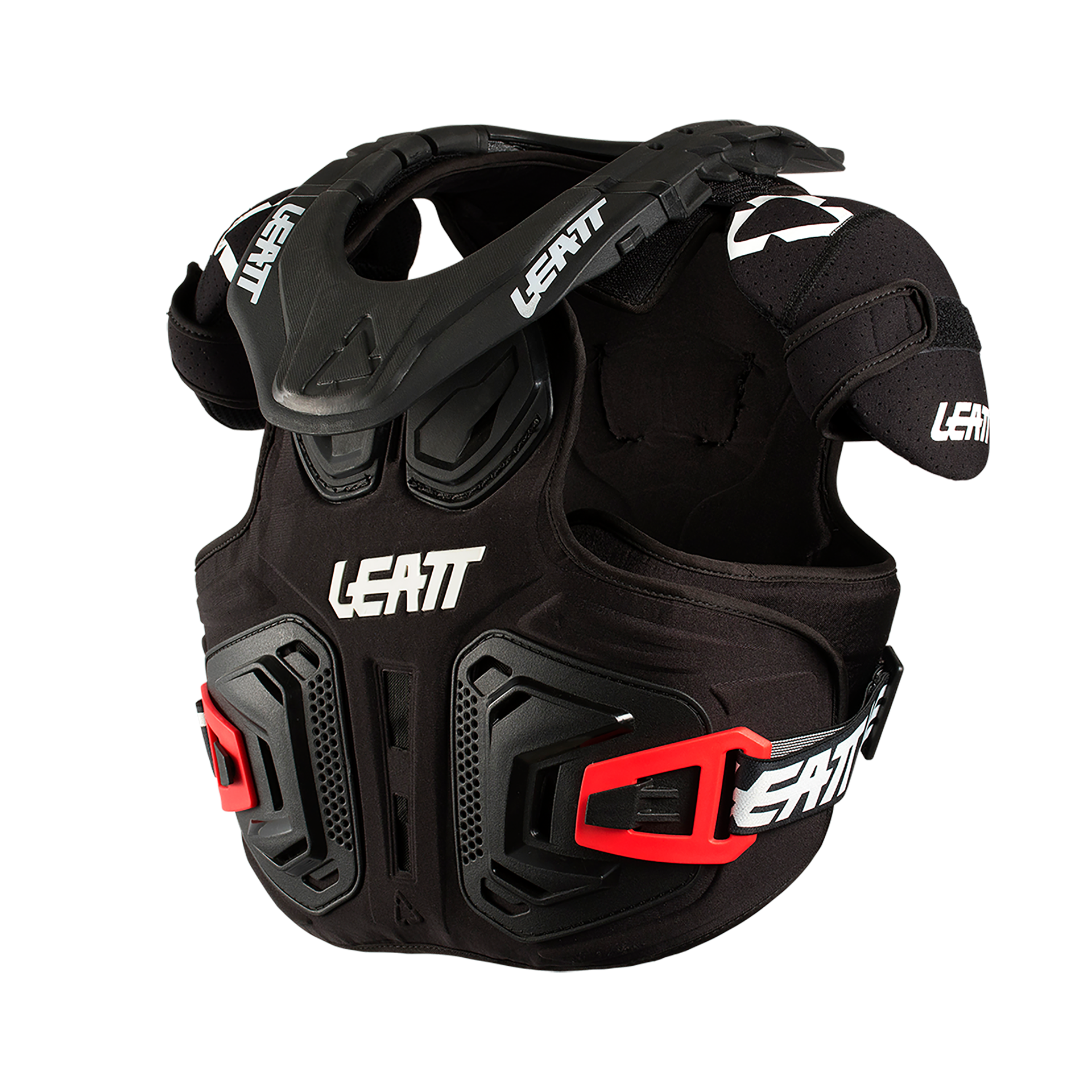 Leatt Fusion 2.0 Jr Body Protection Vest - Youth 2XL - Black - Image 2