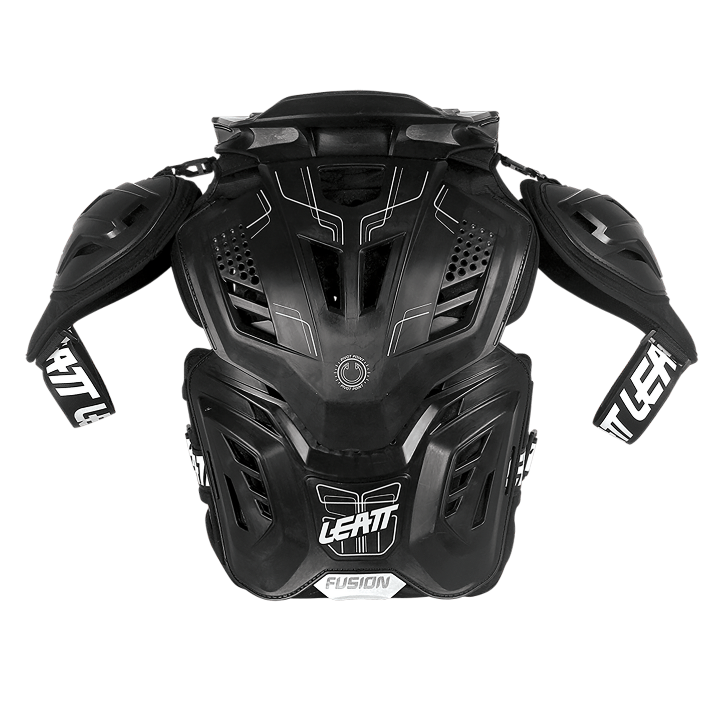 Leatt Fusion 3.0 Body Protection Vest - S-M - Black - Image 2