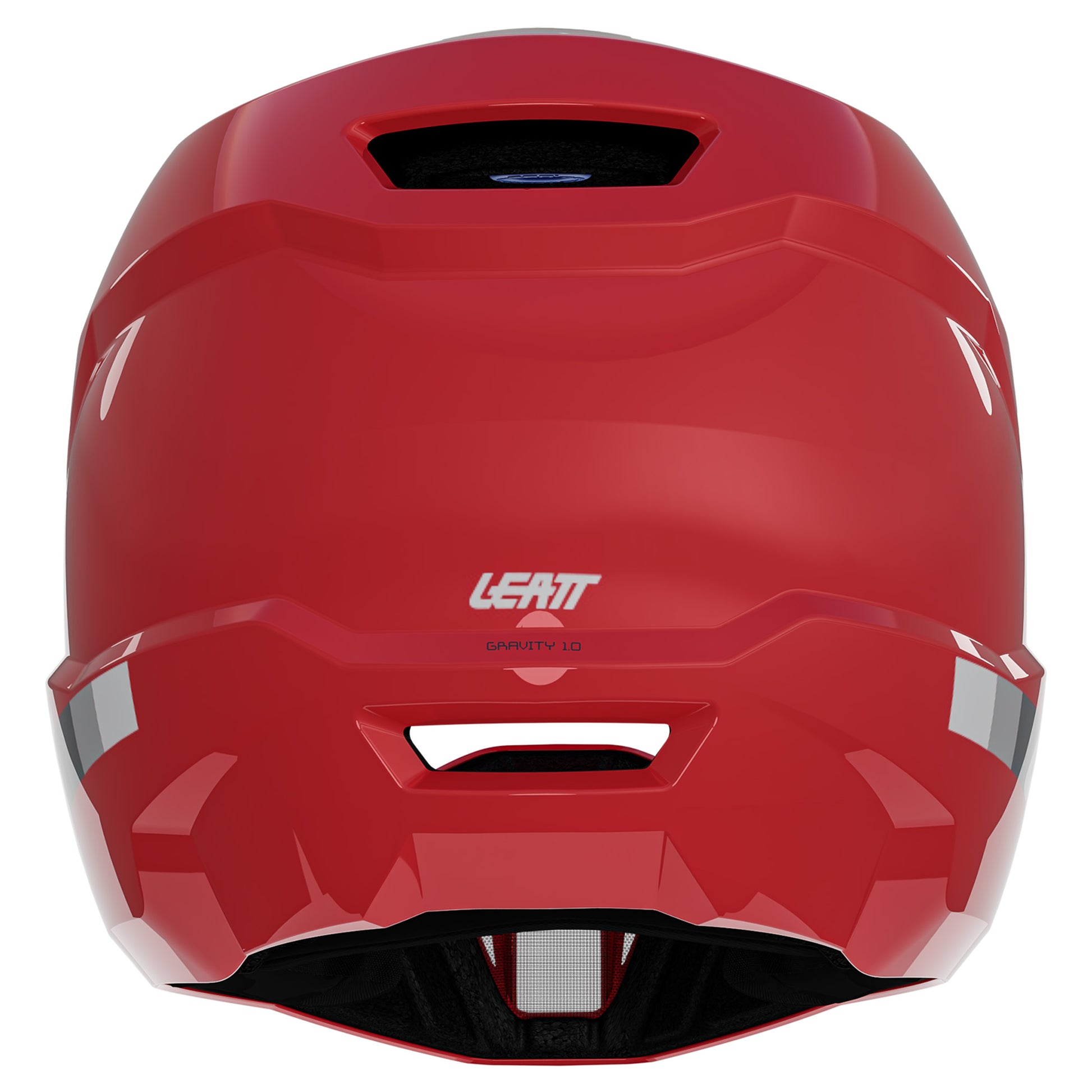 Leatt Gravity 1.0 Youth Helmet - XXS - Fire Red - Image 4