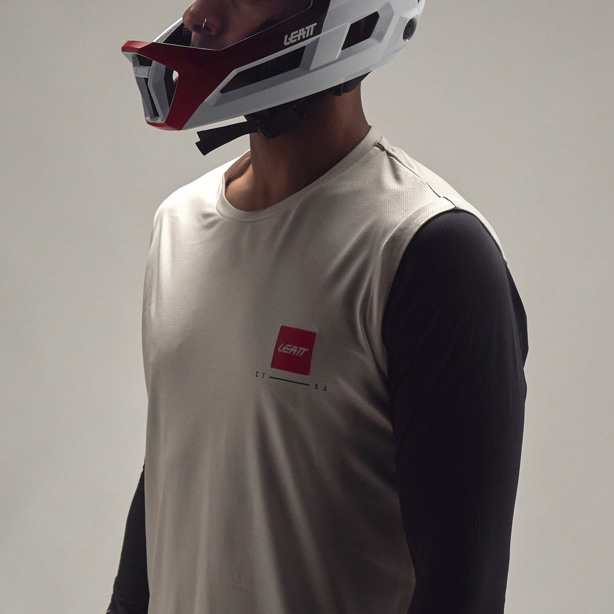 Leatt Gravity 2.0 Jersey - XL - White - Image 4
