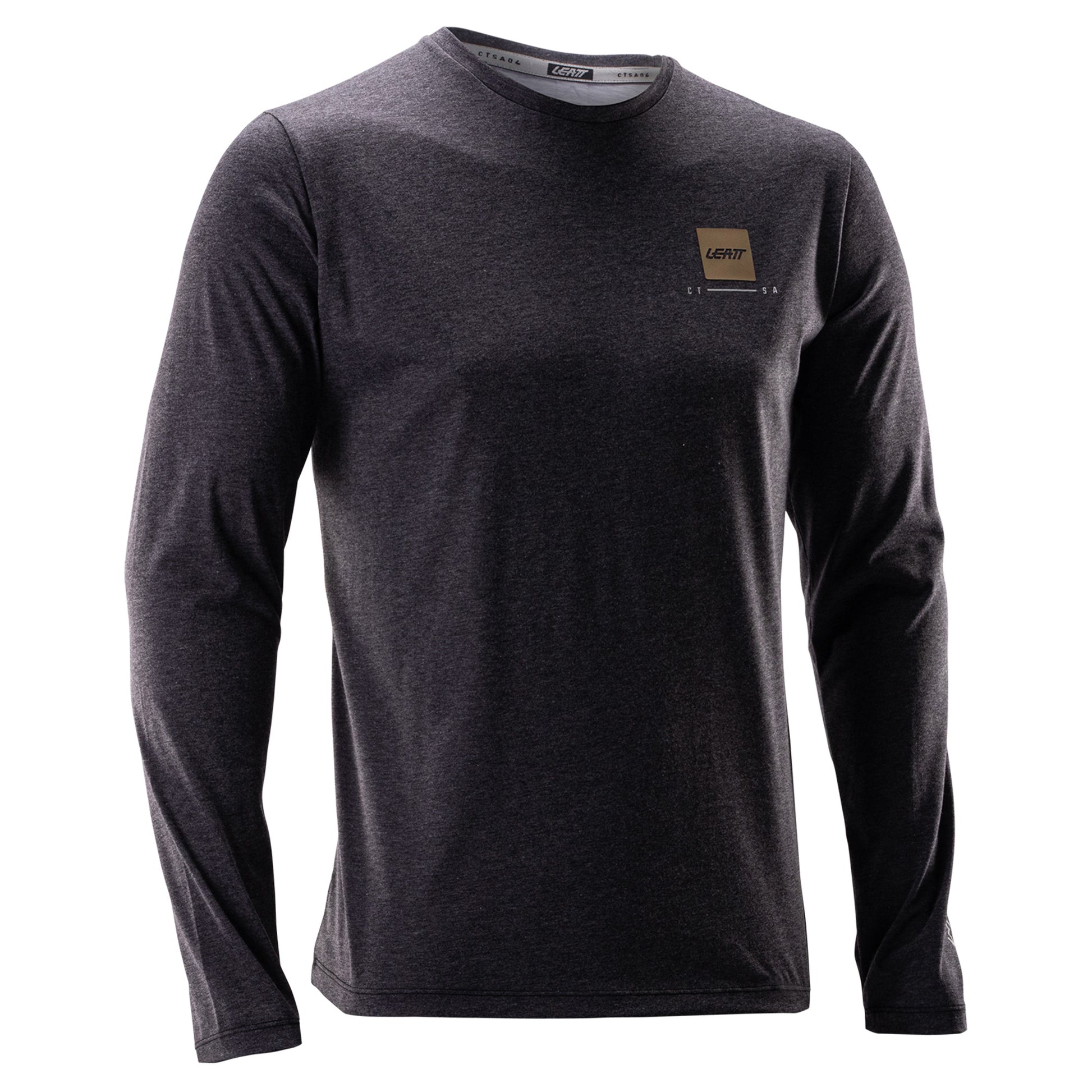 Leatt Gravity 3.0 Long Sleeve Jersey - L - Ghost Black - Image 1