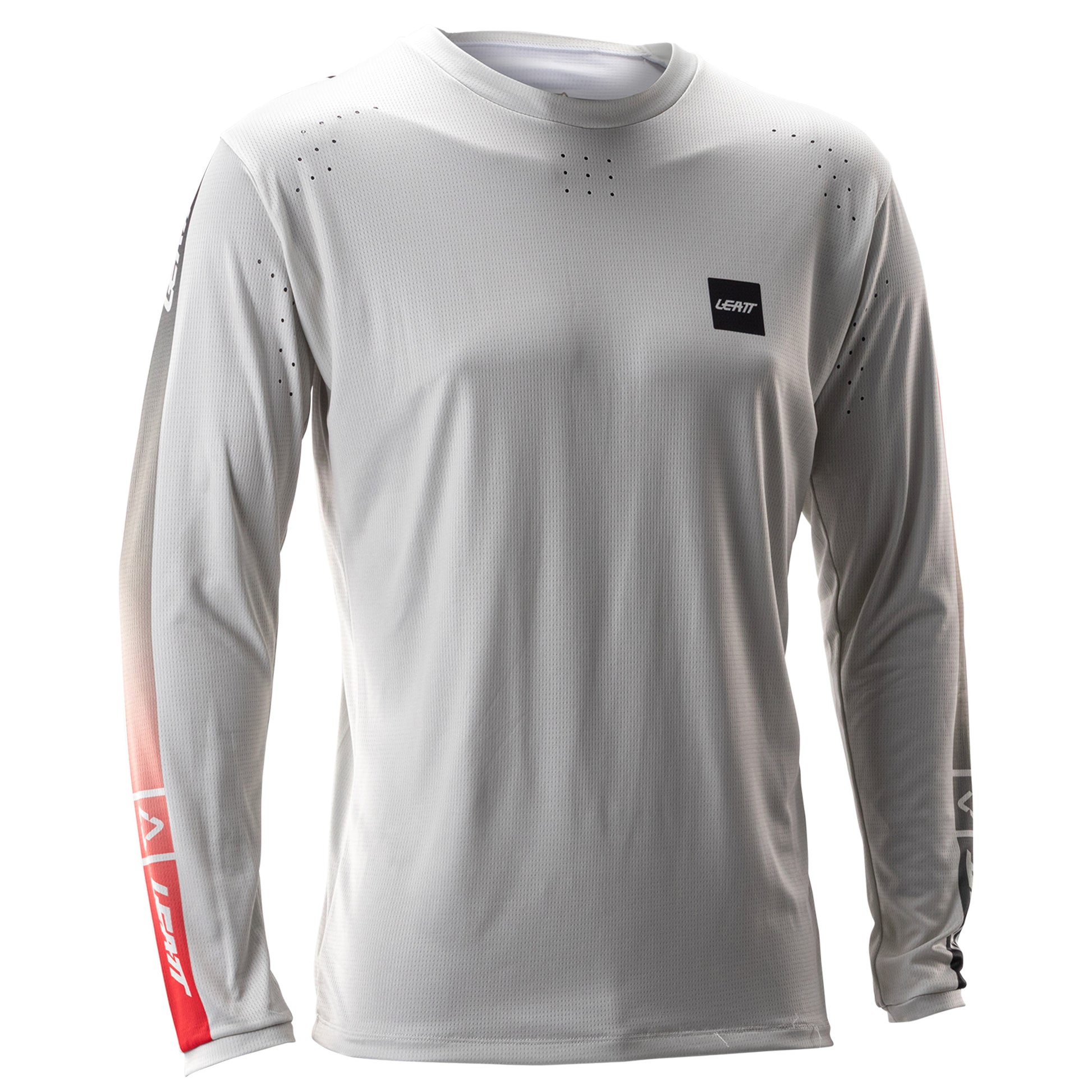 Leatt Gravity 4.0 Long Sleeve Jersey - L - Cream White - Image 1