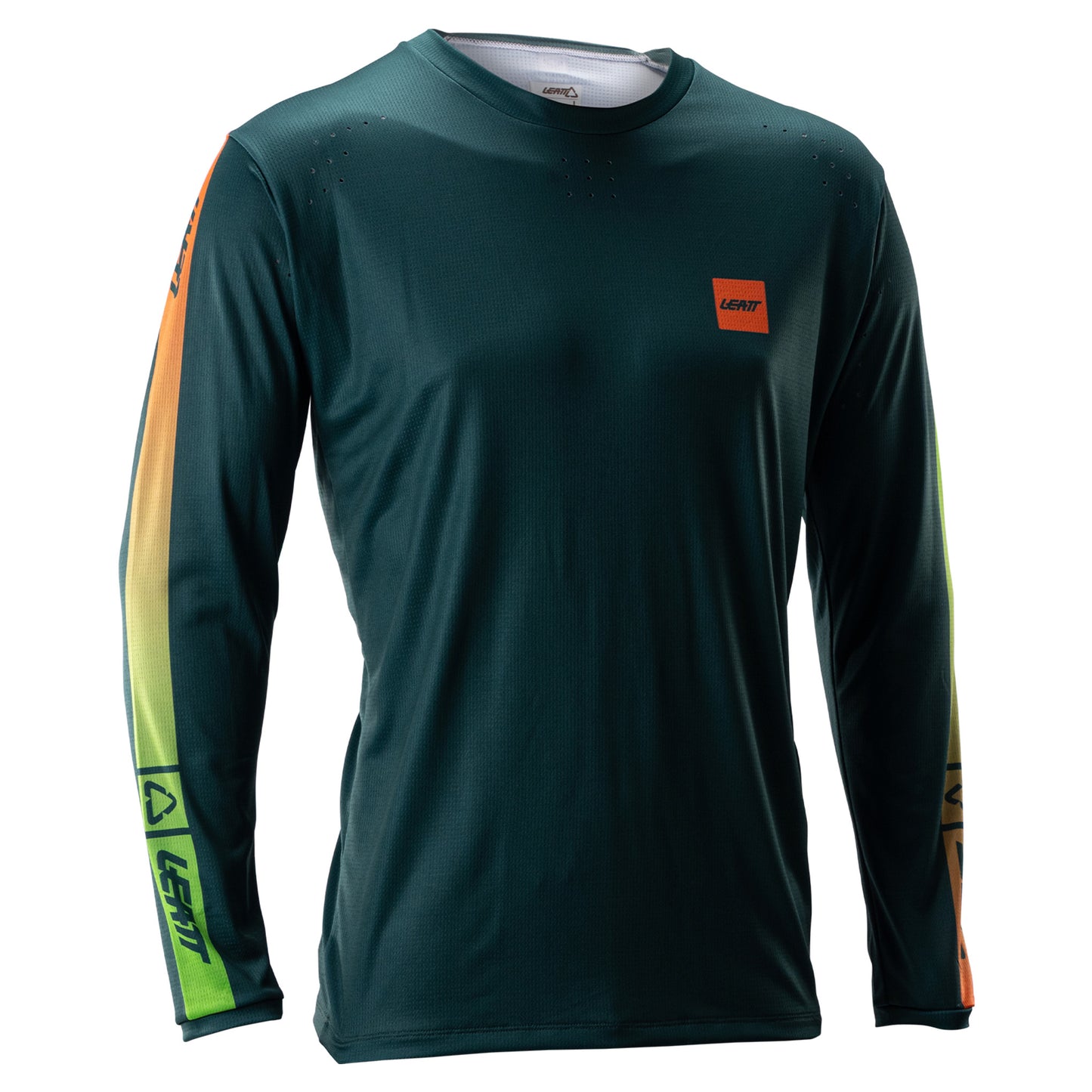 Leatt Gravity 4.0 Long Sleeve Jersey - XL - Spruce Green - Image 1