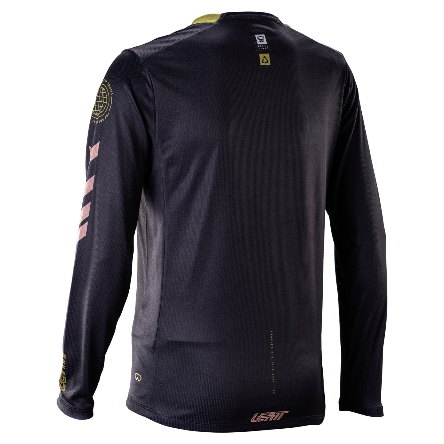 Leatt Gravity 4.0 Long Sleeve Women's Jersey - XL - Race Black - Image 2