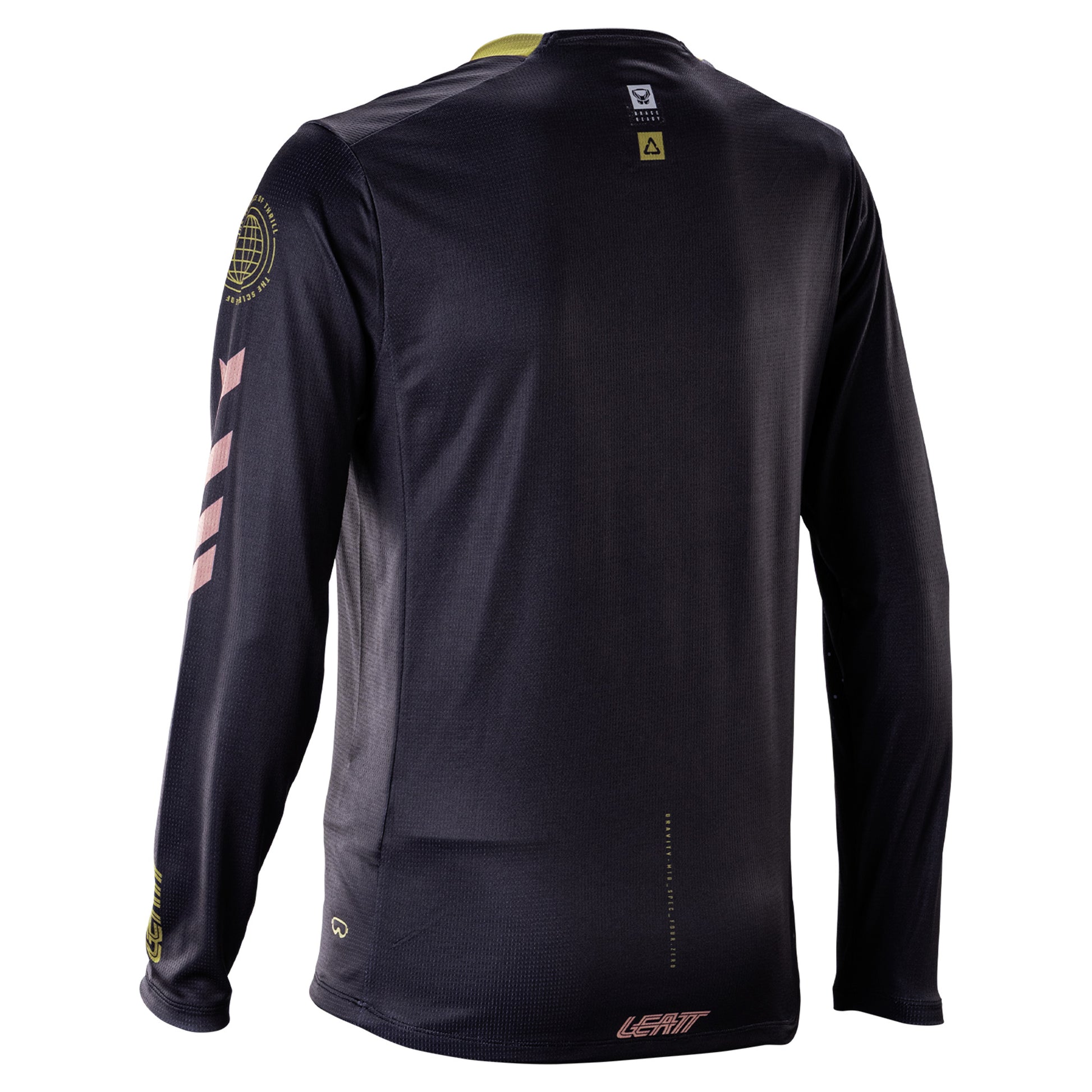 Leatt Gravity 4.0 Long Sleeve Women's Jersey - XL - Race Black - Image 2