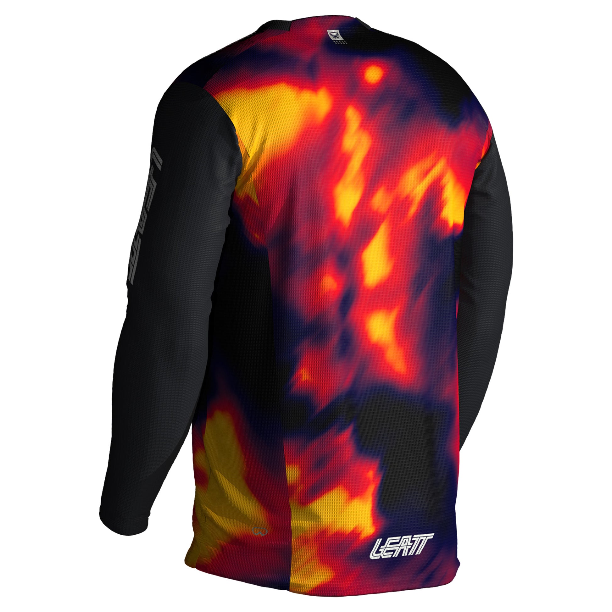 Leatt Gravity 4.0 Long Sleeve Youth Jersey - M - Heatmap Red - Image 2