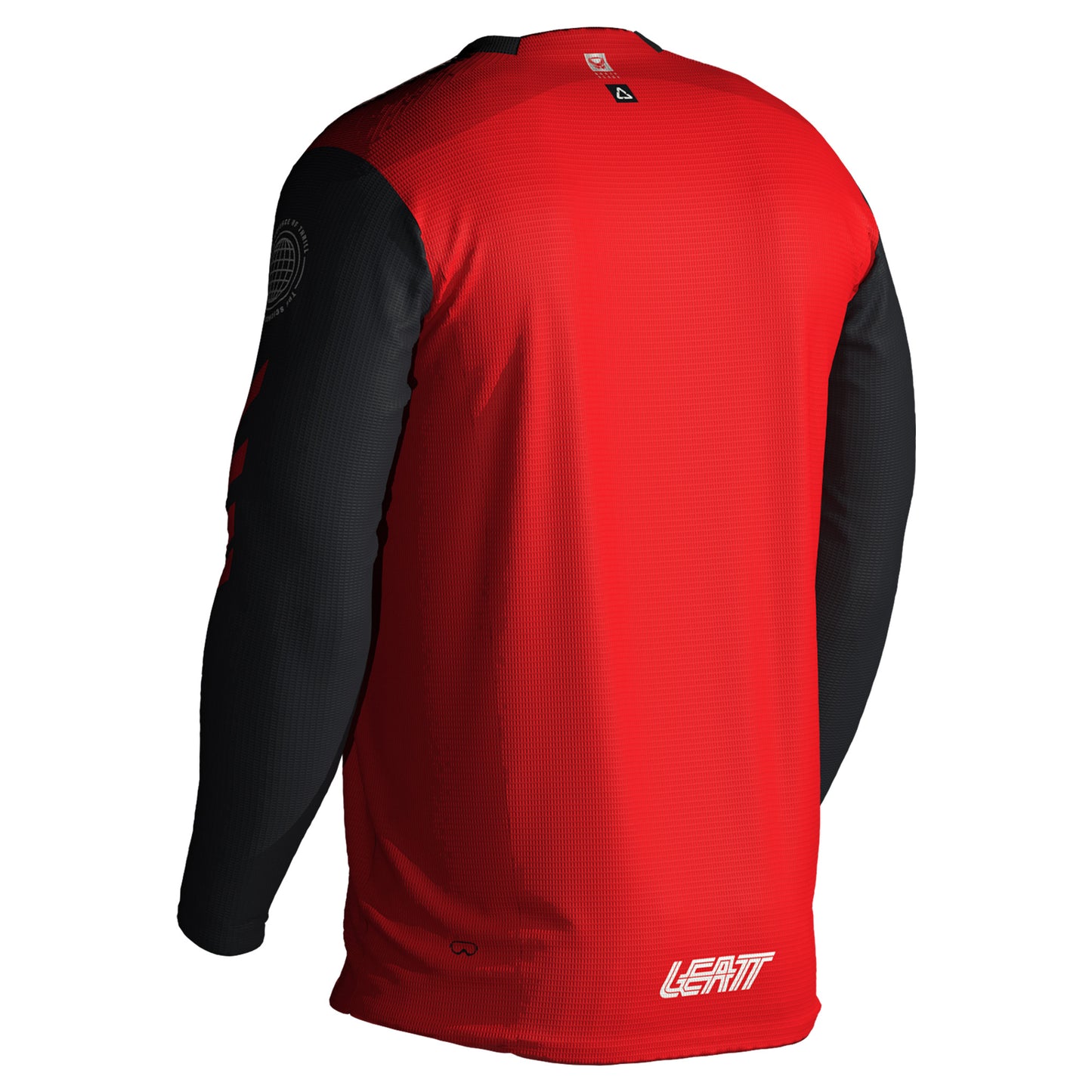 Leatt Gravity 4.0 Long Sleeve Youth Jersey - S - Race Red - Image 2