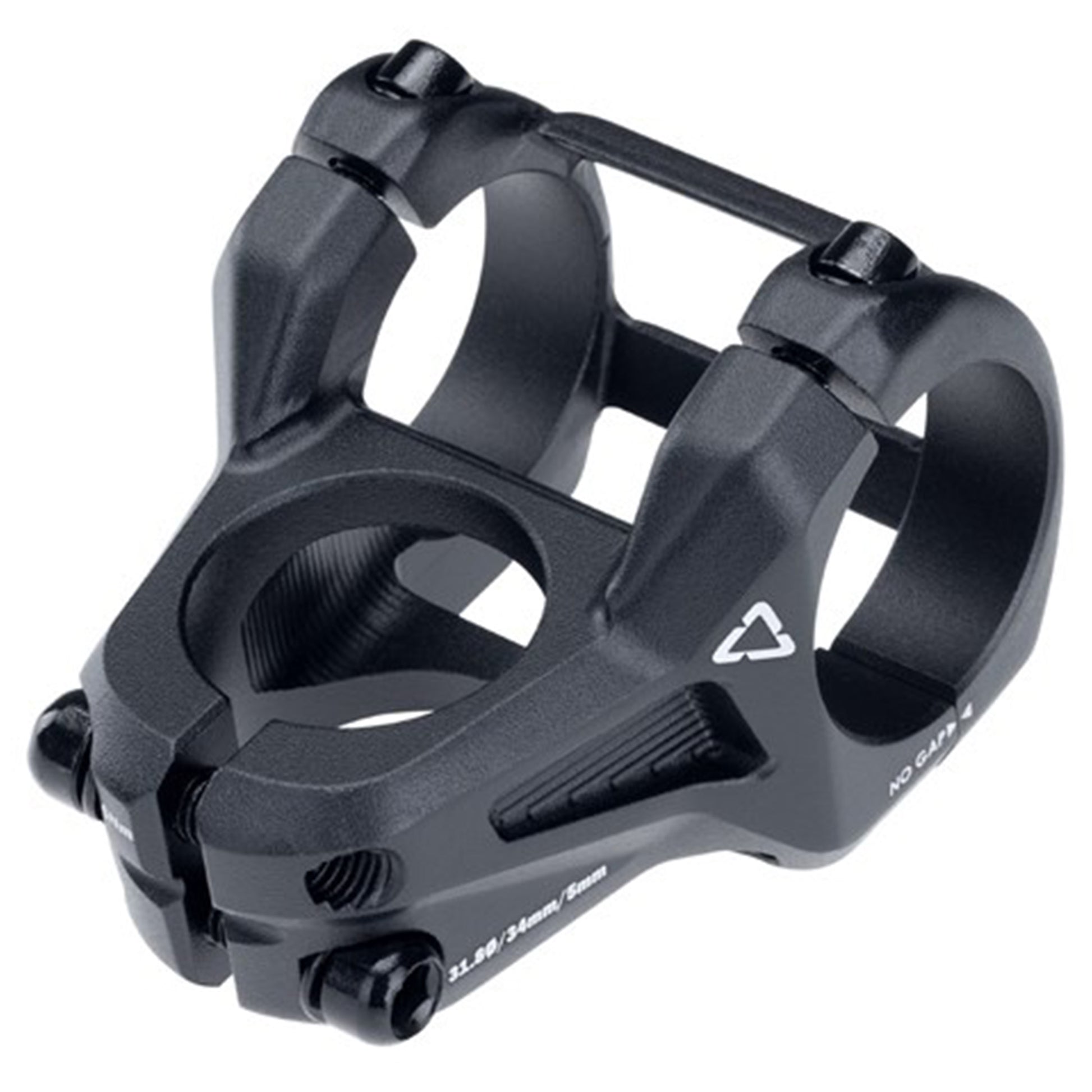 Leatt Gravity 4.0 Stem - 1 1/8th Inch Steerer - 31.8mm - 34mm - 0 Degree - Black - Image 3