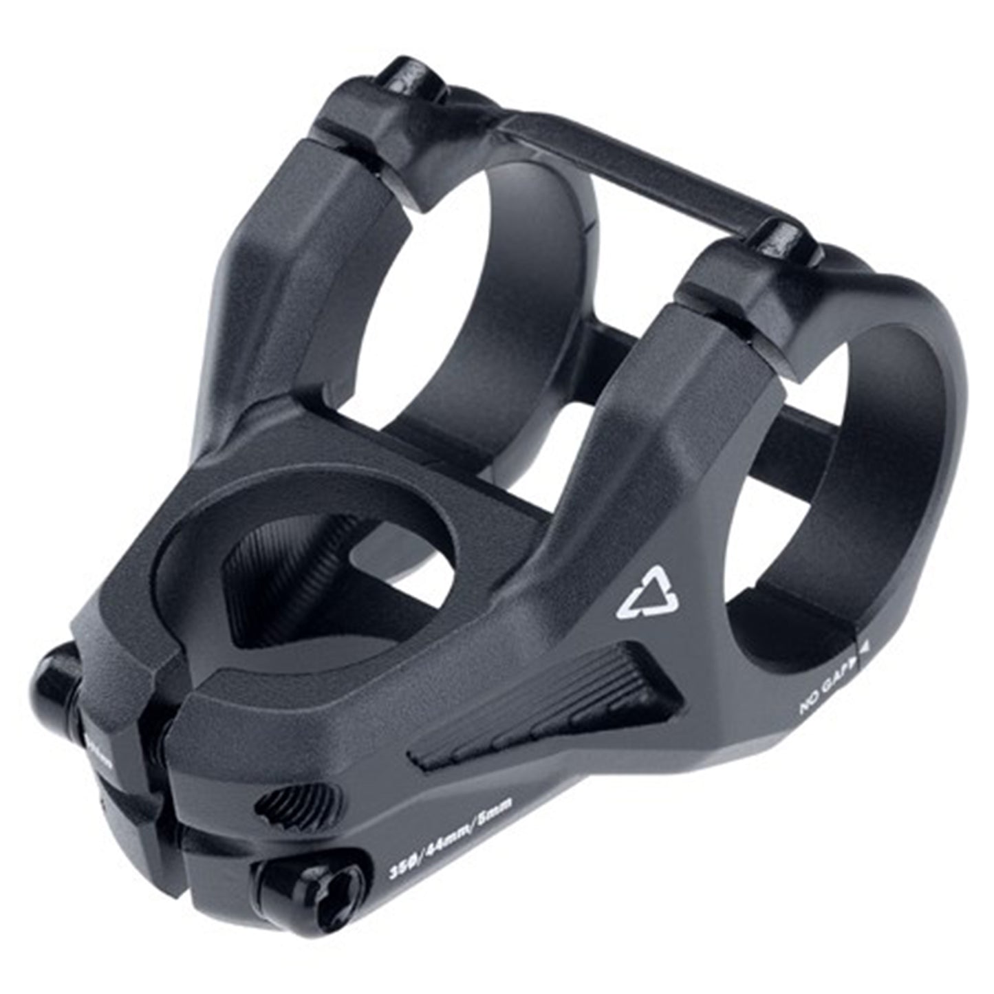 Leatt Gravity 4.0 Stem - 1 1/8th Inch Steerer - 35mm - 44mm - 0 Degree - Black - Image 3
