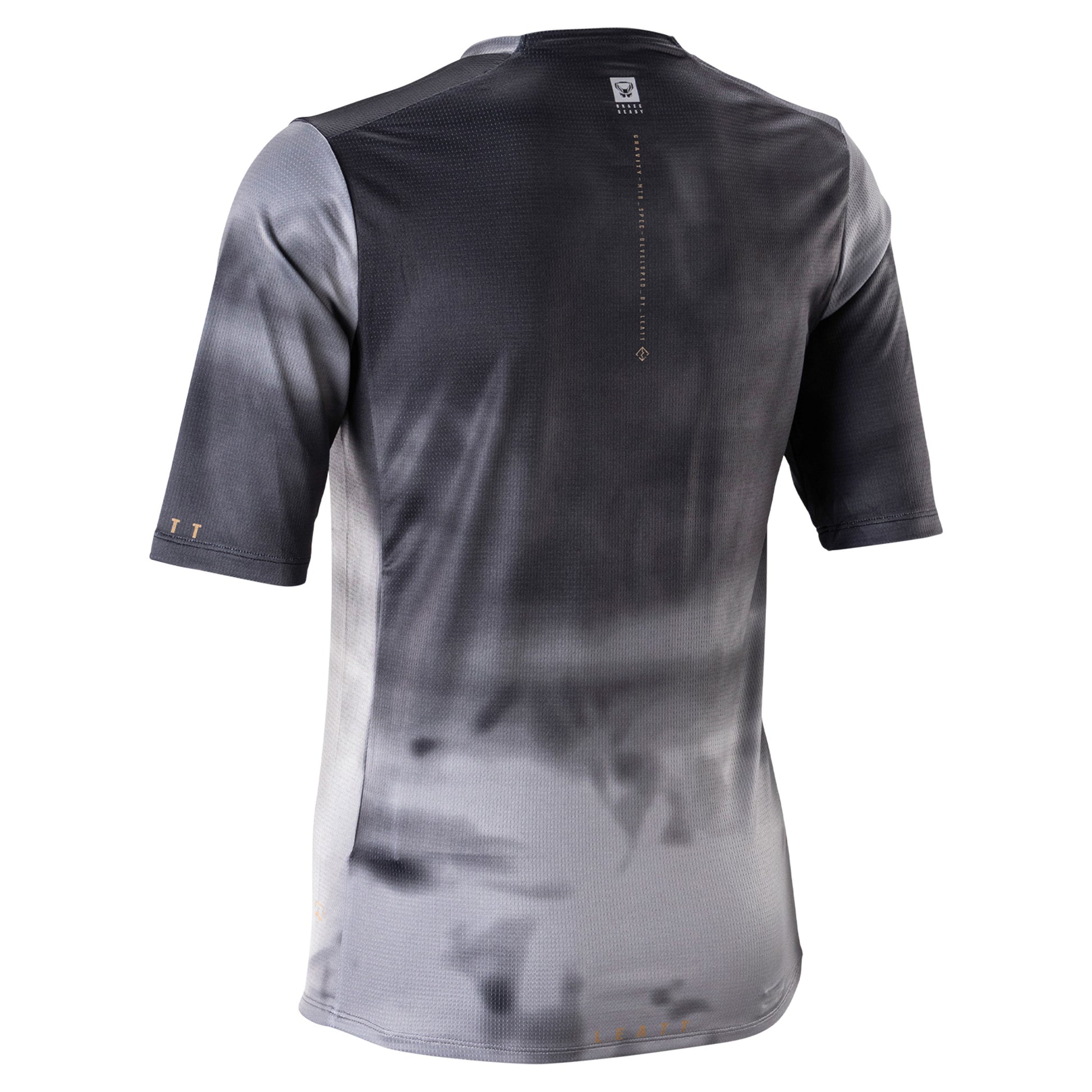 Leatt Gravity 4.0 Women's Jersey - S - Ghost Black - Image 1