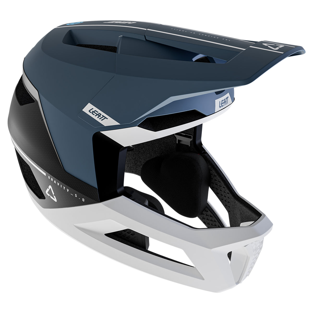 Leatt Gravity 5.0 Helmet - L - Blue - Image 3