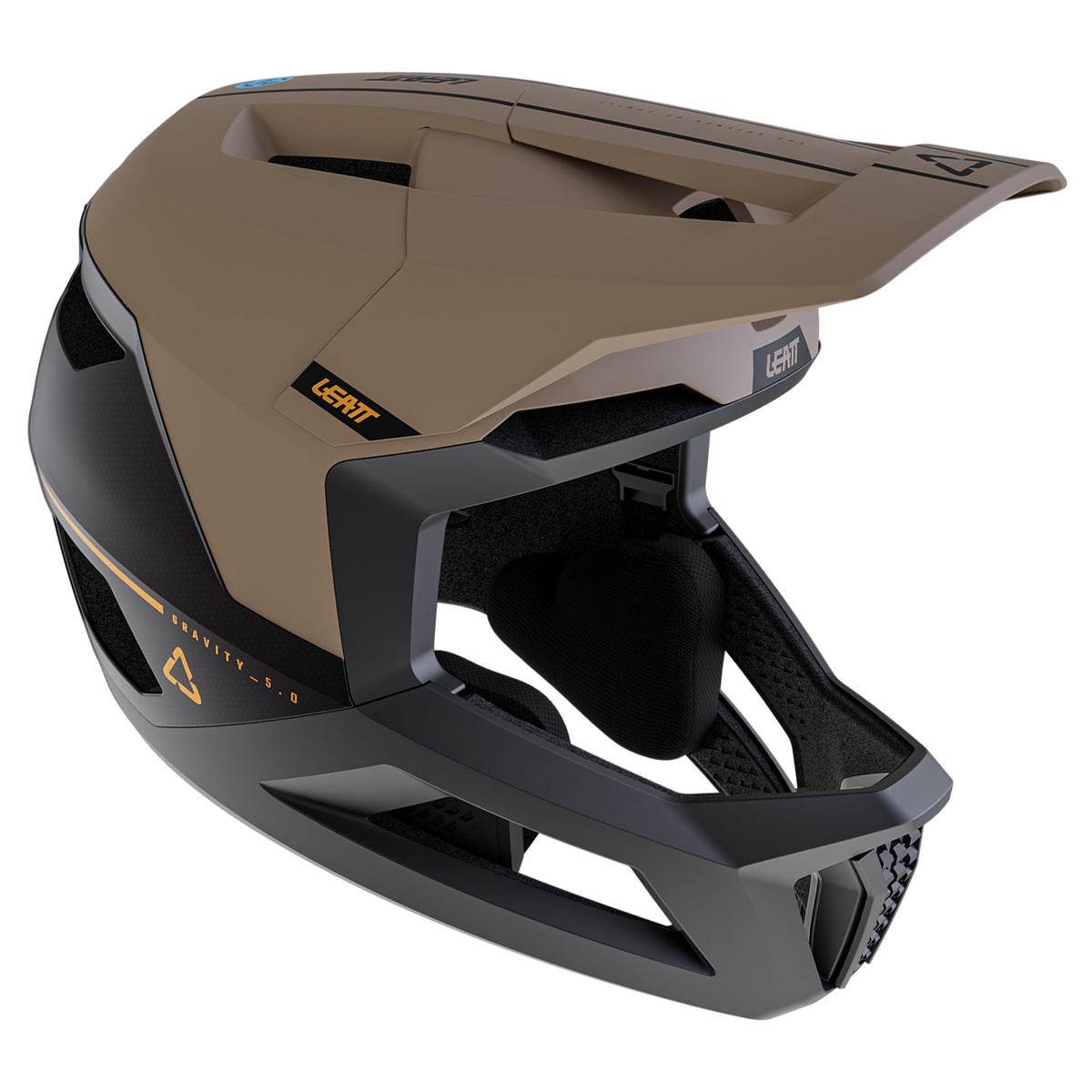 Leatt Gravity 5.0 Helmet - S - Brown - Image 3