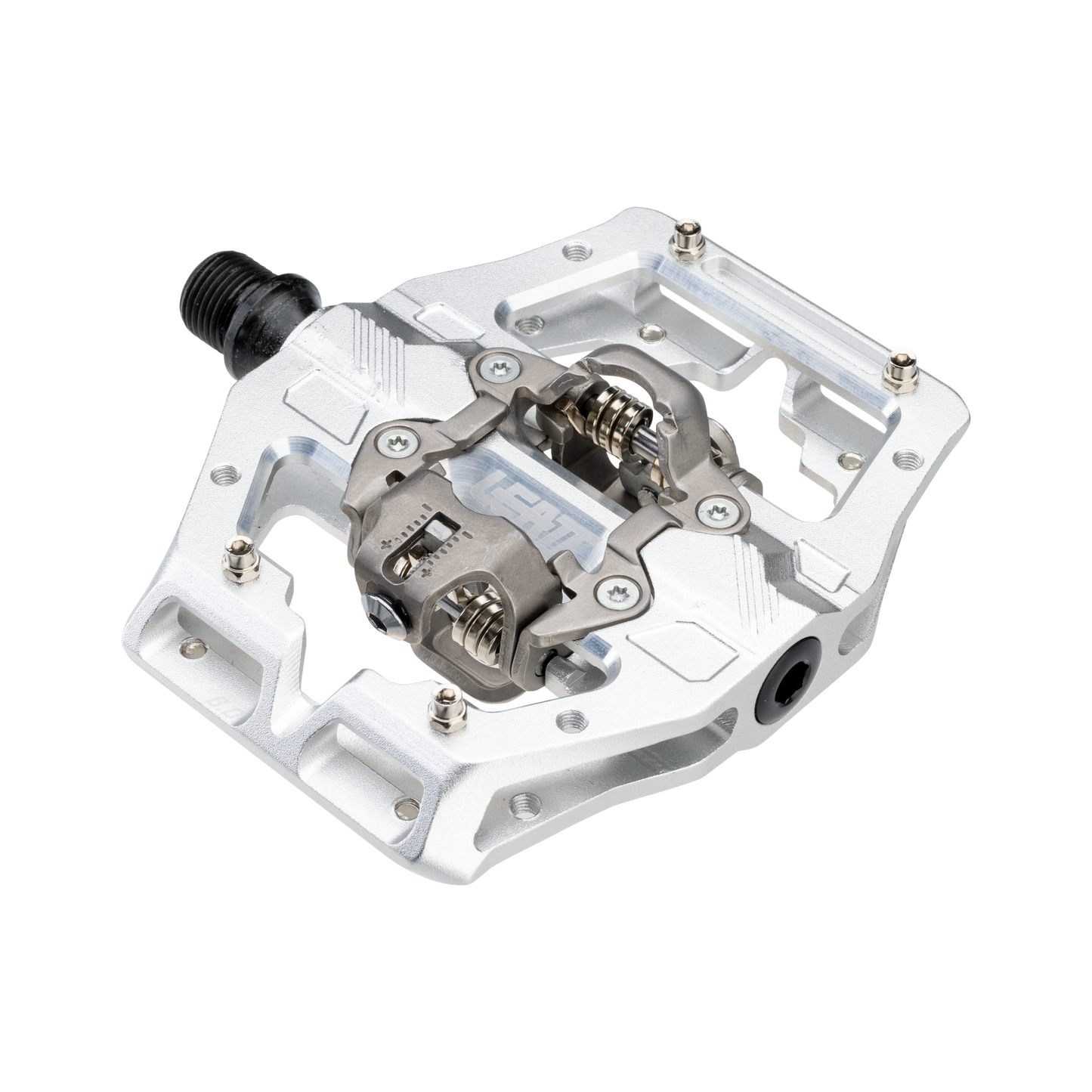 Leatt Gravity 6.0 Clip Pedals - Standard - Silver - Image 1