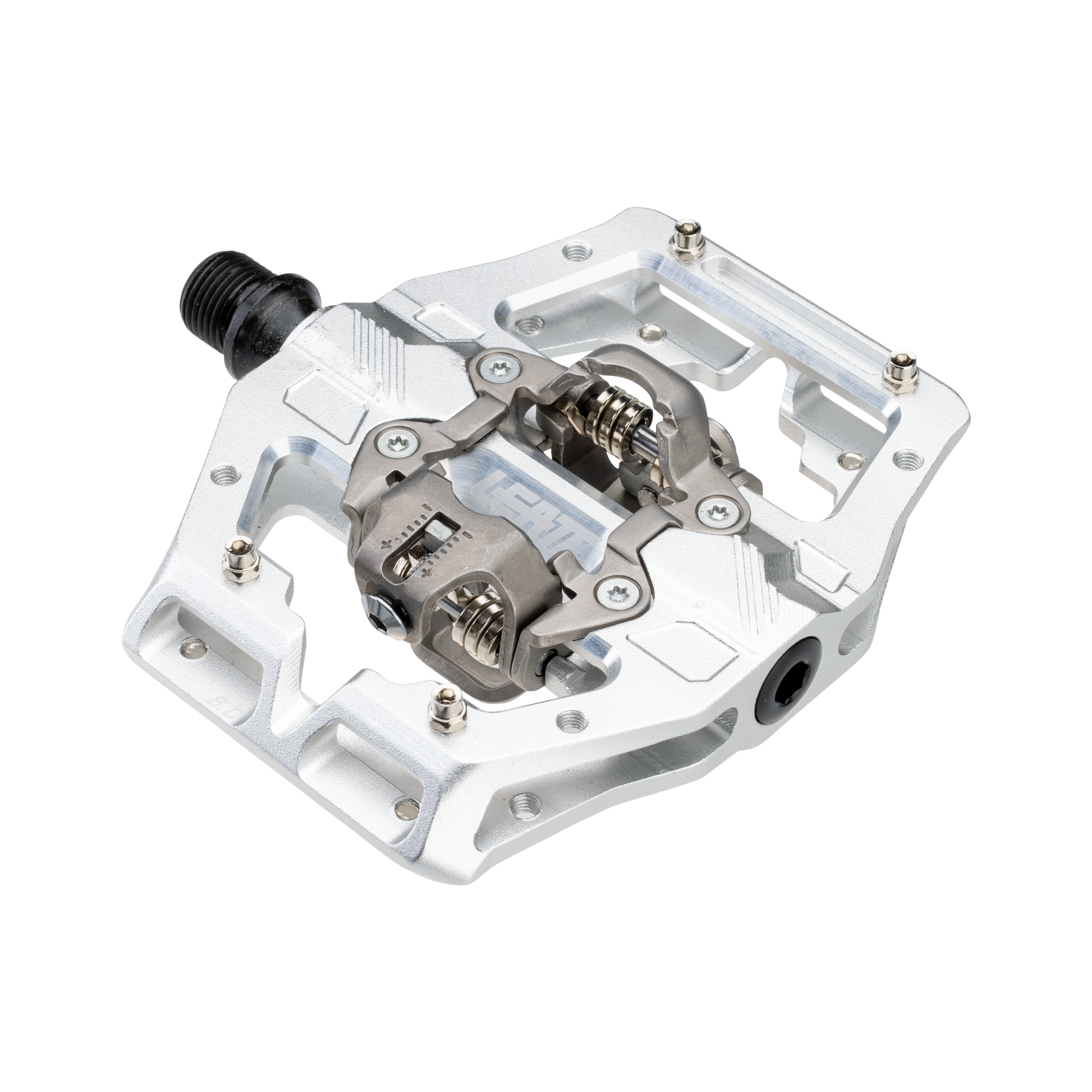 Leatt Gravity 6.0 Clip Pedals - Standard - Silver - Image 1