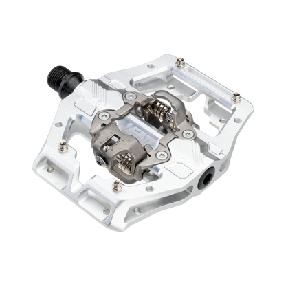 Leatt Gravity 6.0 Clip Pedals - Standard - Silver - Image 1