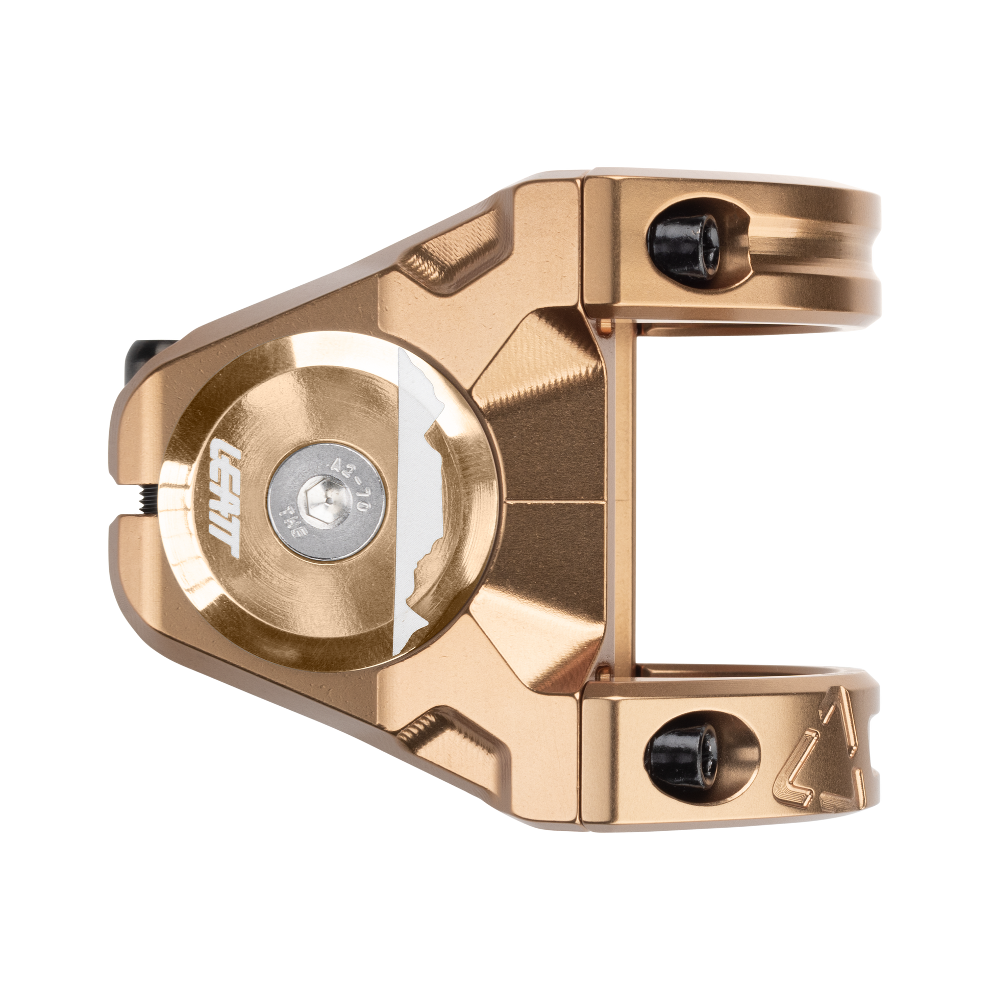 Leatt Gravity 6.0 Stem - 1 1/8th Inch Steerer - 35mm - 33mm - 0 Degree - Frost Bronze - Image 5