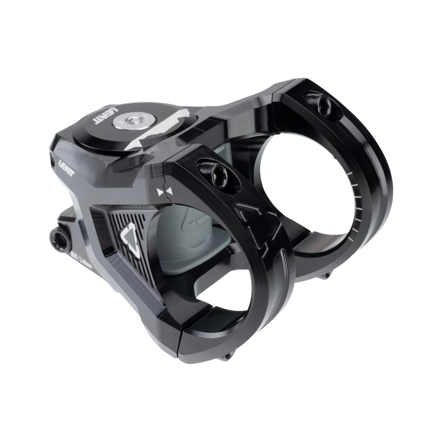 Leatt Gravity 6.0 Stem - 1 1/8th Inch Steerer - 35mm - 40mm - 0 Degree - Black - Image 2