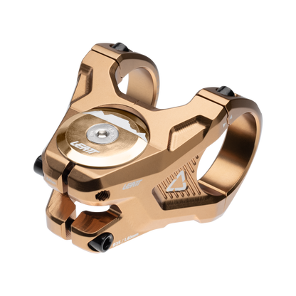 Leatt Gravity 6.0 Stem - 1 1/8th Inch Steerer - 35mm - 40mm - 0 Degree - Frost Bronze - Image 1