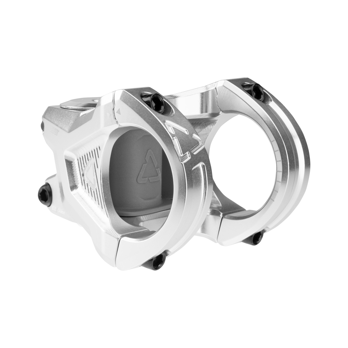 Leatt Gravity 6.0 Stem - 1 1/8th Inch Steerer - 35mm - 40mm - 0 Degree - Silver - Image 3