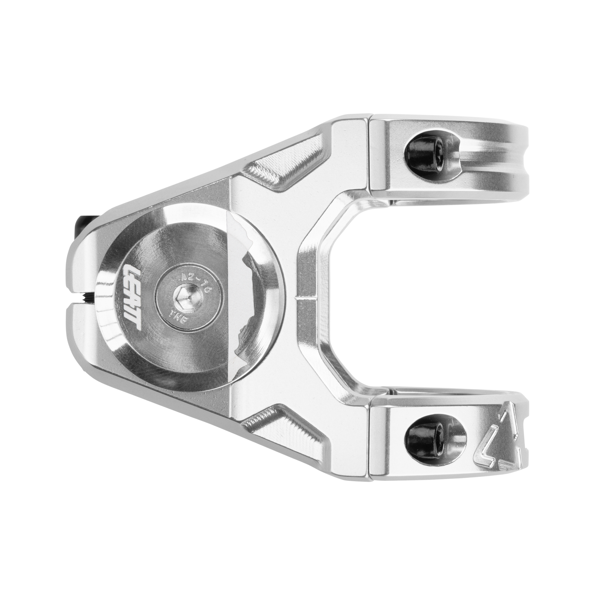 Leatt Gravity 6.0 Stem - 1 1/8th Inch Steerer - 35mm - 40mm - 0 Degree - Silver - Image 5