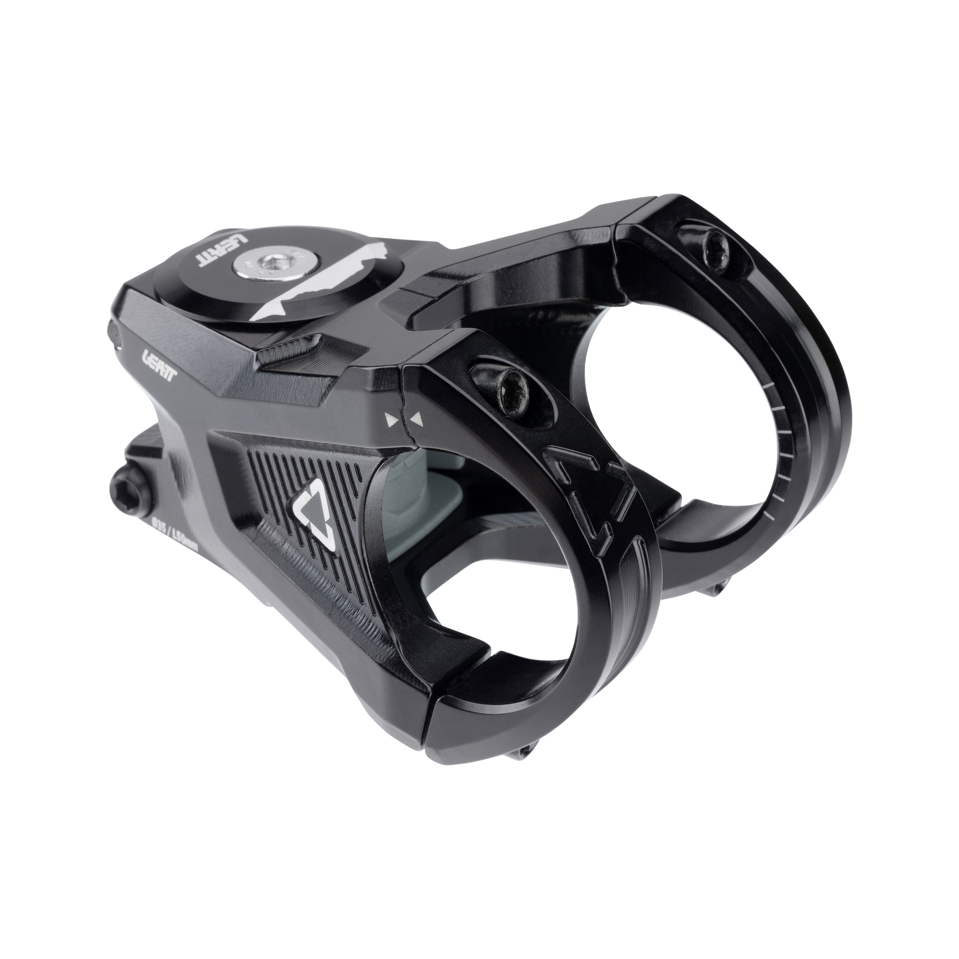 Leatt Gravity 6.0 Stem - 1 1/8th Inch Steerer - 35mm - 50mm - 0 Degree - Black - Image 2