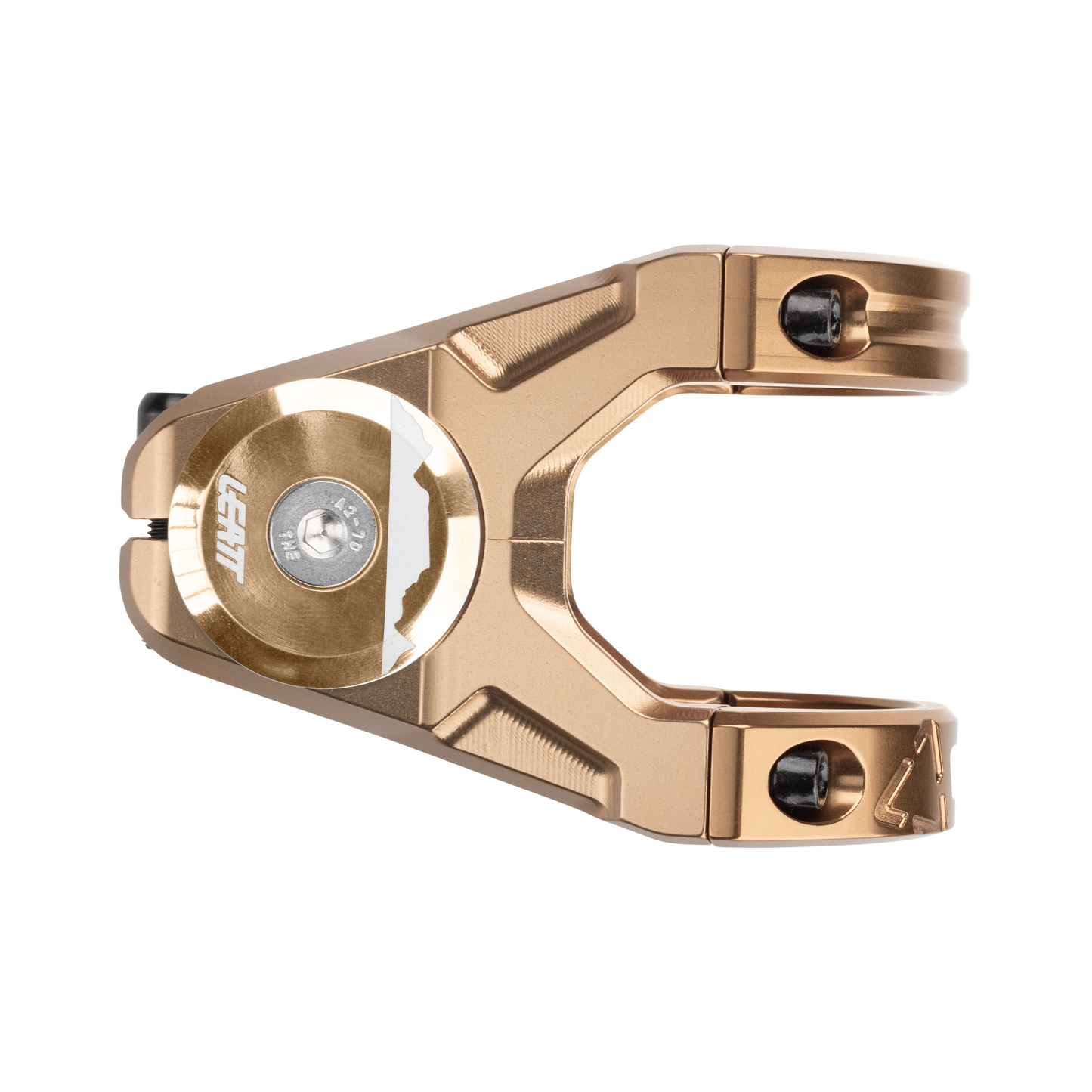 Leatt Gravity 6.0 Stem - 1 1/8th Inch Steerer - 35mm - 50mm - 0 Degree - Frost Bronze - Image 5