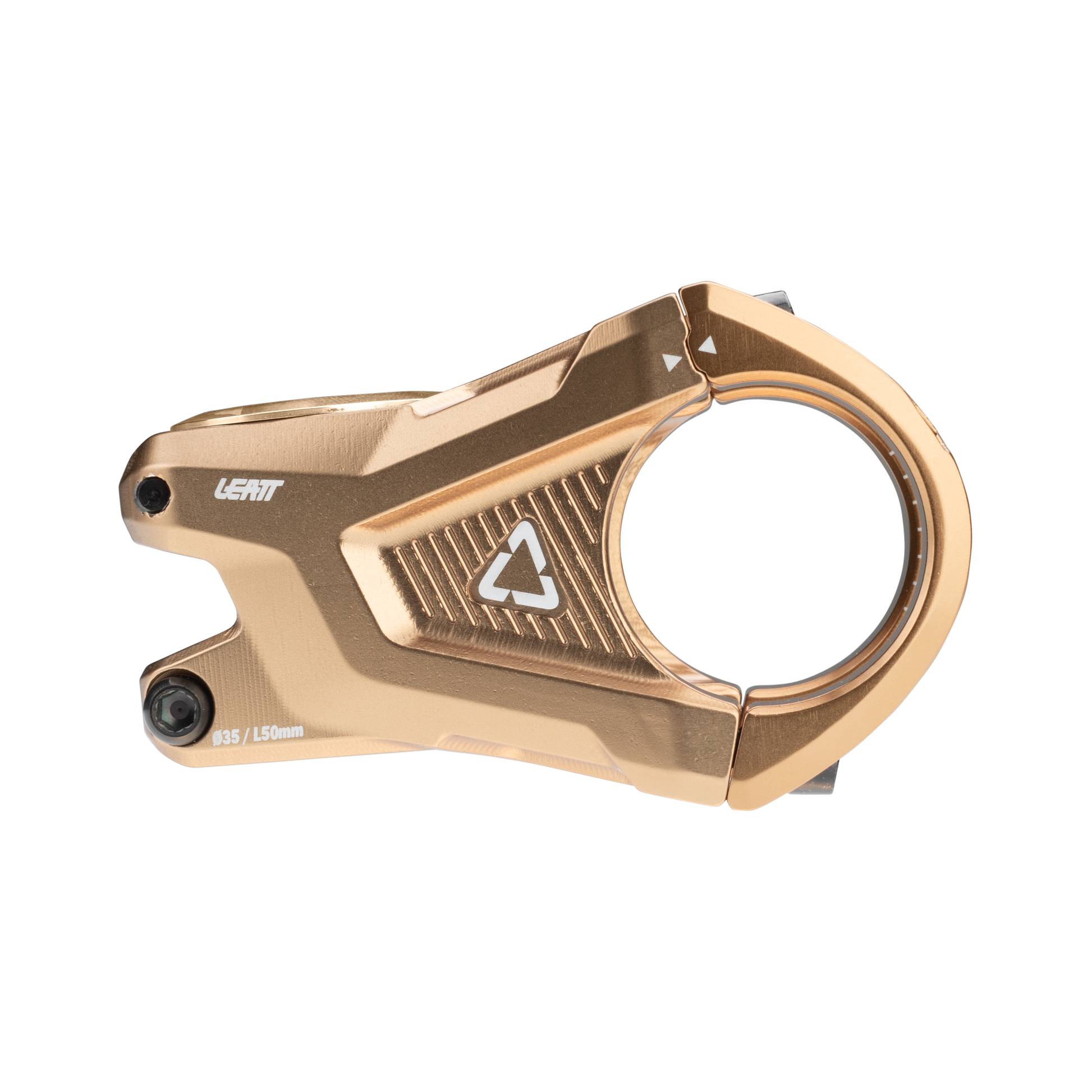 Leatt Gravity 6.0 Stem - 1 1/8th Inch Steerer - 35mm - 50mm - 0 Degree - Frost Bronze - Image 6
