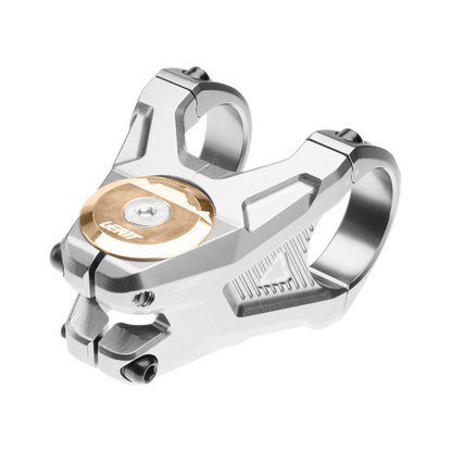 Leatt Gravity 6.0 Stem - 1 1/8th Inch Steerer - 35mm - 50mm - 0 Degree - Silver - Image 1
