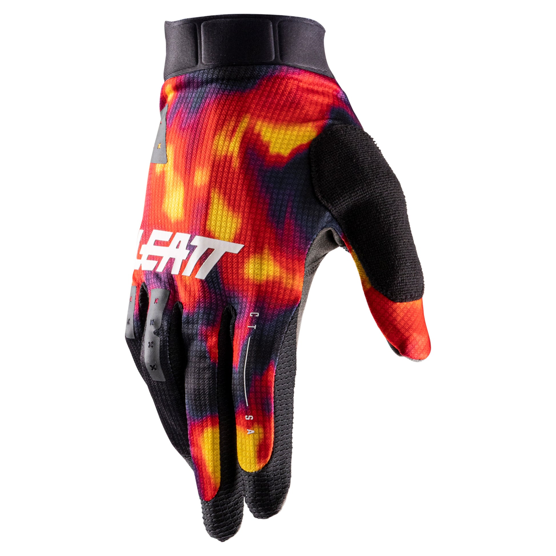 Leatt MTB 1.0 GripR Gloves - M - Heatmap Red - Image 2
