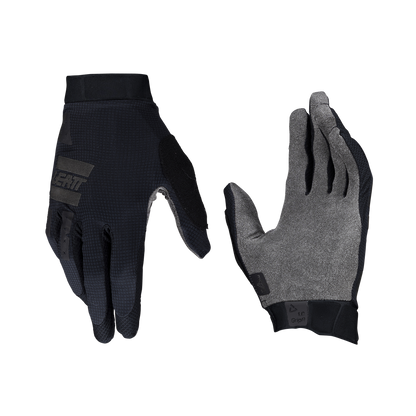 Leatt MTB 1.0 GripR Gloves - S - Stealth - Image 1