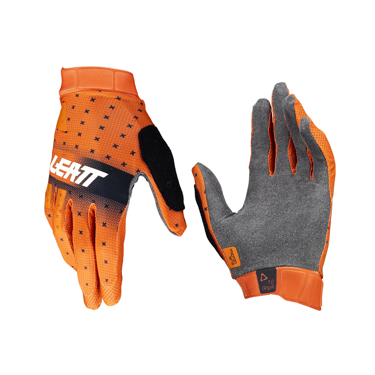 Leatt MTB 1.0 GripR Junior Gloves - Youth M - Glow - Image 1