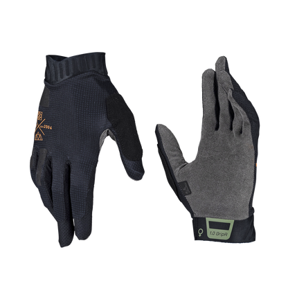 Leatt MTB 1.0 GripR Women's Gloves - Women's M - Stealth - Image 1
