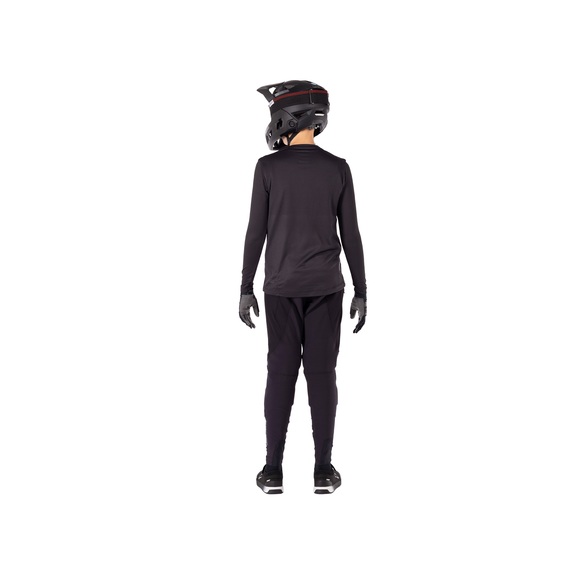 Leatt MTB 1.0 Junior Ride Kit - Youth L - Black - Image 2