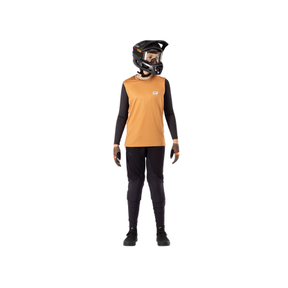 Leatt MTB 1.0 Junior Ride Kit - Youth L - Rust - Image 1