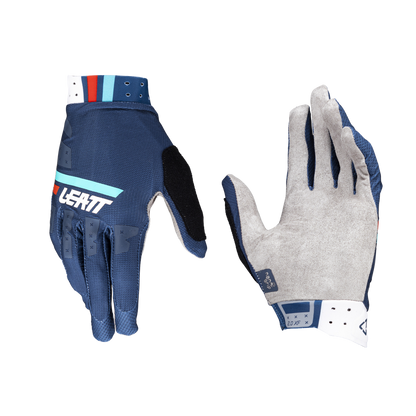 Leatt MTB 2.0 X-Flow Gloves - M - Denim - Image 1