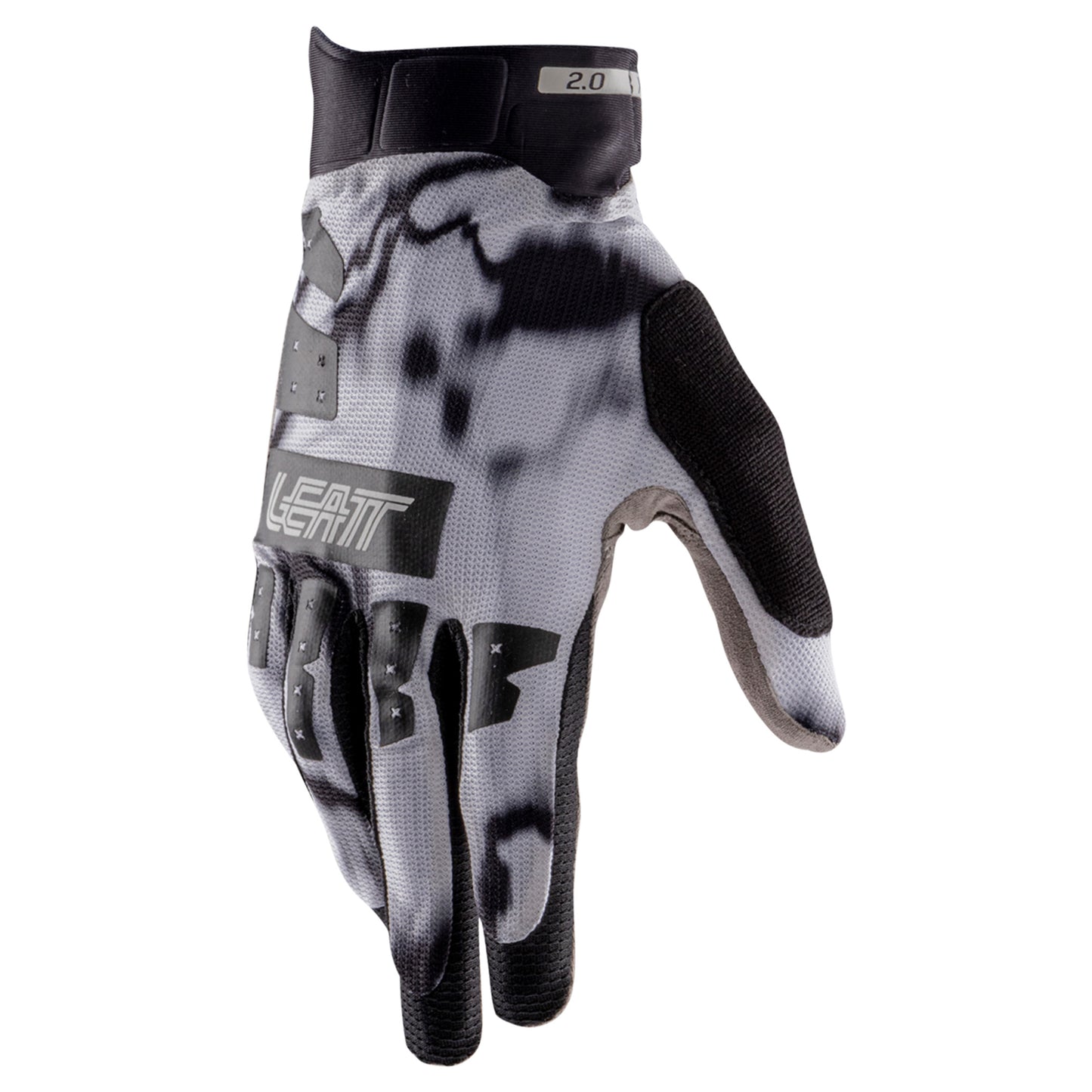 Leatt MTB 2.0 X-Flow Gloves - M - Heatmap White - Image 1
