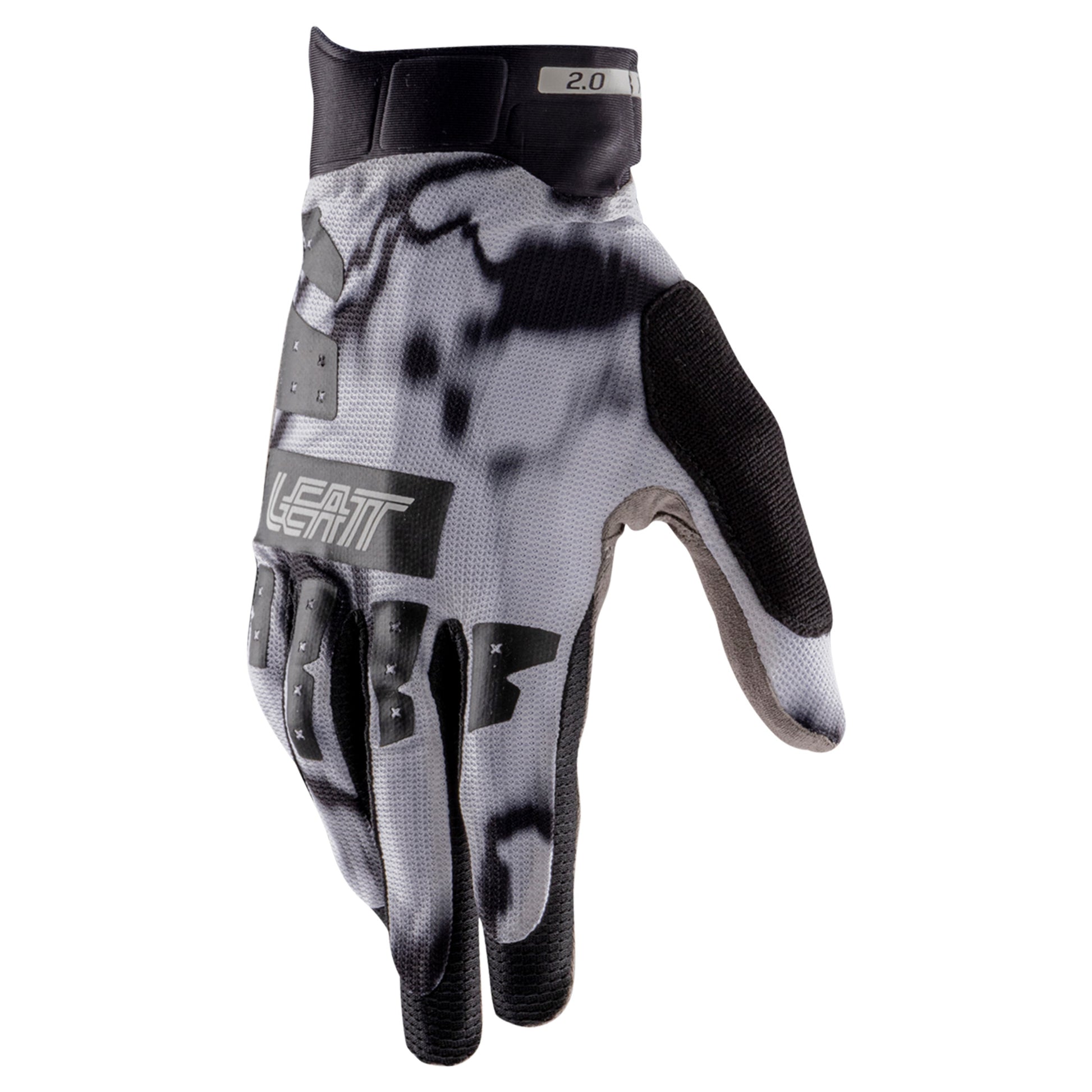 Leatt MTB 2.0 X-Flow Gloves - S - Heatmap White - Image 1