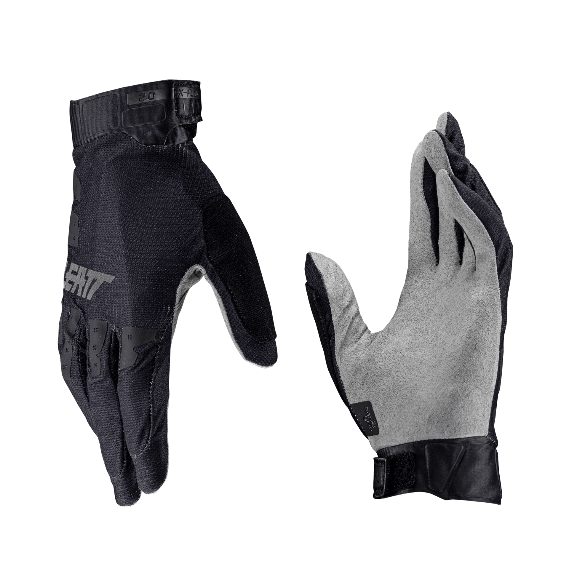 Leatt MTB 2.0 X-Flow Gloves - S - Stealth - Image 1